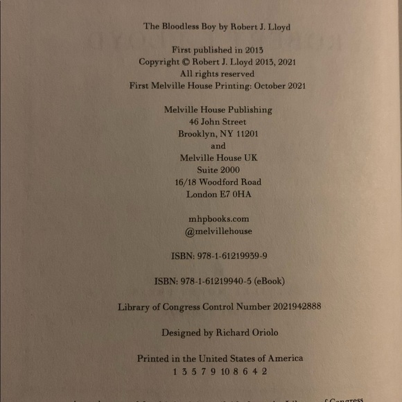 The Bloodless Boy - Picture 3 of 4